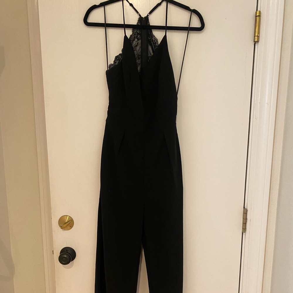 Vici Black Jumpsuit - image 1
